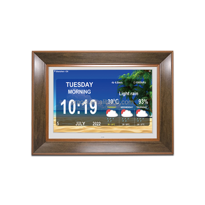 Écran LCD de <span class=keywords><strong>15</strong></span> pouces avec wi-fi, prévisions météorologiques, montage mural, calendrier numérique, horloge de jour, rappel de médicaments, réveil intelligent pour <span class=keywords><strong>les</strong></span> personnes âgées - Product Image 6
