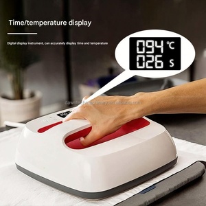 Mini Prensa Térmica Portátil para Sublimación, la Más Vendida, Verde/Roja, para Transferencia de Calor, para Hacer Logotipos en Camisetas - Product Image 6