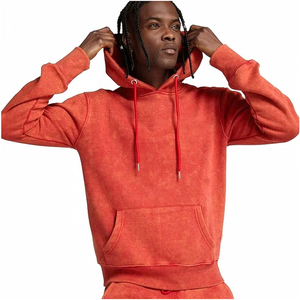 Survêtement personnalisable délavé à l'acide de haute qualité hommes tendance mode usine taux Slim Fit hommes survêtement délavé à l'acide pour hommes - Product Image 3