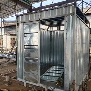 Contenedor de Almacenamiento Móvil de Acero para Cilindros de Dióxido de Carbono, con Recubrimiento en Polvo Industrial, Cierre de Palanca, Resistente a la Corrosión - Product Image 2
