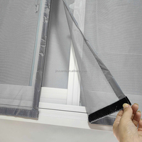   Se Utiliza para Instalar Cortinas de Fibra de Vidrio a Prueba de Mosquitos con una Abertura en el Centro para un Uso Conveniente