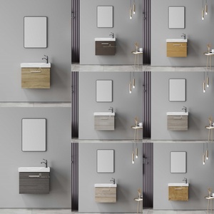 Meubles <span class=keywords><strong>de</strong></span> <span class=keywords><strong>salle</strong></span> <span class=keywords><strong>de</strong></span> <span class=keywords><strong>bain</strong></span> personnalisables en usine, petit meuble <span class=keywords><strong>de</strong></span> <span class=keywords><strong>salle</strong></span> <span class=keywords><strong>de</strong></span> <span class=keywords><strong>bain</strong></span> en PVC, meuble <span class=keywords><strong>de</strong></span> <span class=keywords><strong>salle</strong></span> <span class=keywords><strong>de</strong></span> <span class=keywords><strong>bain</strong></span> mural imperméable avec lavabo et miroir - Product Image 2