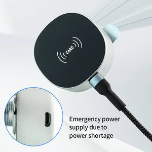 जिम कार्यालय लॉकरों के लिए स्मार्ट इलेक्ट्रॉनिक कैबिनेट जस्ता मिश्र धातु लकड़ी दरवाजा स्वाइप कार्ड ड्रॉअर वाईफाई नेटवर्क क्लाउड डेटा स्टोरेज विकल्प - Product Image 5