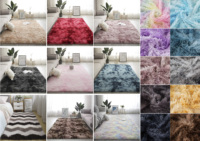 Tapis doux personnalisé écologique Tapis moelleux fabriqué à la machine pour chambre et salon Tapis en peluche pour l'utilisation de la prière en voiture