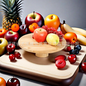 Bamboo round <b>trays</b>, bamboo tea <b>trays</b>, pastry <b>trays</b>, hotel wooden <b>trays</b>, wooden plates, Japanese-style wooden <b>dinner</b> plates, - Product Image 2