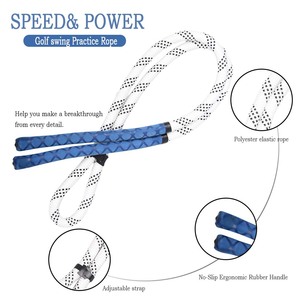 Cuerda de Entrenamiento de Swing de Golf, Corrector Portátil para Principiantes, Ayuda de Práctica en Interiores/Exteriores, Cuerda de Entrenamiento de Swing de Golf - Product Image 2