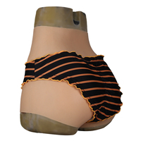 Fesses en silicone réalistes pour les transgenres et les travestis avec insert vaginal 100% imperméable 1,74 kg OEM