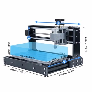 3020 alto rendimiento 3 ejes Cnc <span class=keywords><strong>301</strong></span> máquina de grabado láser 8 Mini grabado Cnc enrutador de carpintería máquina láser de grabado - Product Image 3