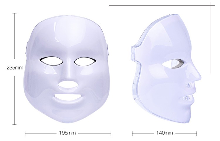 Facial Skincare Home Photon Red Infrared Beauty Flexible Skin Led Face Light Therapy Mask