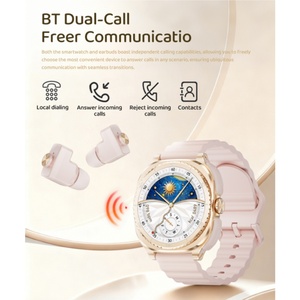 Reloj Inteligente GT99 para Mujer, Superventas, con Auriculares, Monitor <span class=keywords><strong>de</strong></span> Ritmo Cardíaco y Sueño, Set 2 en 1, Múltiples Modos Deportivos, Notificaciones <span class=keywords><strong>de</strong></span> Mensajes - Product Image 5