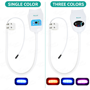Nueva unidad, silla, tipo de mesa móvil, plegable, pequeño, mediano, láser, portátil, instantáneo, 10 dientes LED de luz, máquina blanqueadora blanca <span class=keywords><strong>en</strong></span> <span class=keywords><strong>casa</strong></span> - Product Image 2