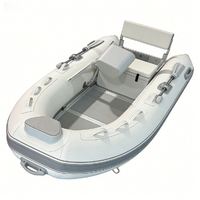 Bateau pneumatique semi-rigide (RHIB/RIB) 10,5 pieds Achilles Hypalon avec console et rangement avant, modèle de luxe, pour 5 personnes, directement de l'usine chinoise