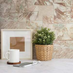 Papel pintado de vinilo de diseño moderno Monblan, en relieve en caliente, Base de papel, producto uzbeko para decoración de apartamentos - Product Image 6