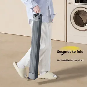 Floor-standing <strong>Mini</strong> Cube Little Octopus No Installation Required Open Use Carbon Steel Folding Clothes Rack - Product Image 1