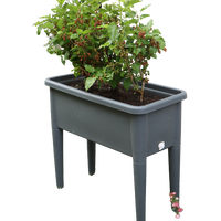 Support de sol pour jardinière surélevée à fleurs en plastique boîte de culture de légumes extérieure colorée lit de plantation surélevé de jardin de grande taille