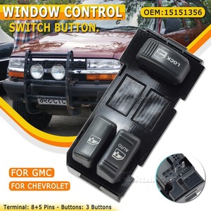 New 15151356 điện Thạc sĩ điện cửa sổ chuyển đổi cho Chevy <span class=keywords><strong>Blazer</strong></span> C1500 K2500 S10 Tahoe GMC C2500 xe tải Jimmy k3500 Yukon mệnh - Product Image 2