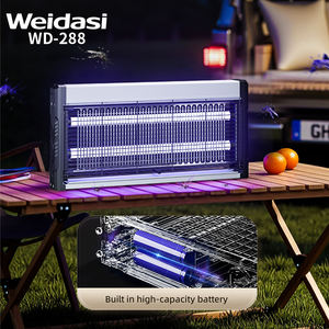 Weidasi 3600v böcek tuzağı açık ve kapalı sivrisinek jeneratörü su geçirmez Fly Trap için taşınabilir elektrikli sivrisinek katili ev - Product Image 5