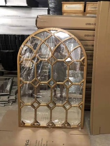 Espejo <span class=keywords><strong>de</strong></span> Pie Interior con Forma <span class=keywords><strong>de</strong></span> <span class=keywords><strong>Ventana</strong></span> <span class=keywords><strong>de</strong></span> Gran Tamaño - Product Image 3