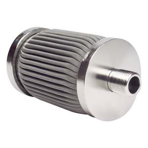 Cartouche filtrante de fonte d'huile de fil d'acier inoxydable de filtre de feutre fritté de l'acier inoxydable 316 - Product Image 2