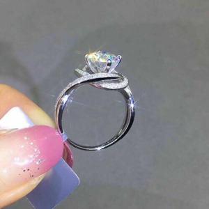 Anello da Donna con Zirconi Brillanti a Forma Unica e Creativa, Elegante per Feste e Uso Quotidiano, Impilabile, Comodo, Versatile, Gioiello da Mano, Regalo - Product Image 5