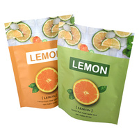 Sacs en plastique Mylar laminés en aluminium de qualité alimentaire, personnalisables avec logo, réutilisables et refermables