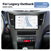 DUDUAUTO pour Subaru Legacy Outback 2009-2014, système multimédia Android modifié pour voiture, navigation Bluetooth, Car-play, écran de recul