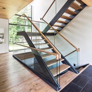 10 + 10mm PVB SGP Transparent trempé laminé <span class=keywords><strong>escalier</strong></span> garde-corps verre trempé feuilleté pour bâtiment garde-corps - Product Image 3