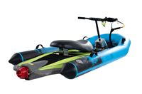 Planche de surf électrique Shark's New Sea and River 60V EPP, avec accessoires d'aileron de sac de pompe et bateau gonflable