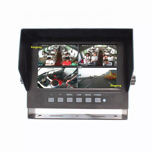Monitor retrovisore impermeabile da 7 pollici con schermo diviso Multi immagine per rimorchio dell'aratro del coltivatore della mietitrebbiatrice del trattore agricolo - Product Image 1