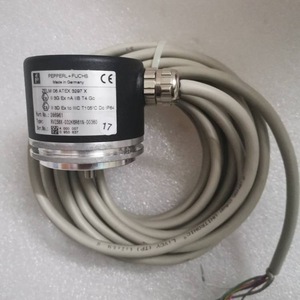 Encodeur rotatif Pepperl+Fuchs RVI58X-032K6R61N-00360 24 V 32 A Fabriqué en Allemagne - Product Image 1
