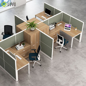Máy Trạm Công Nghiệp Đơn Giản 4 Chỗ Mô-đun Riêng Tư - Product Image 1