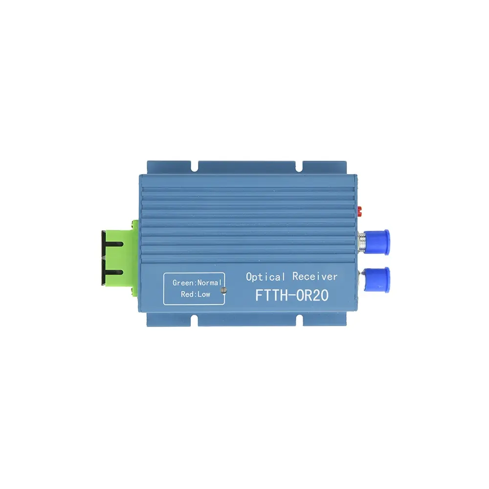 FTTH catv 미니 광 노드 agc 광섬유 케이블 tv 수신기