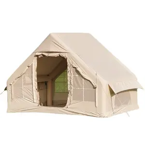 Lều không khí di động nhà dày lớn không thấm nước Lều bơm hơi cắm trại ngoài trời