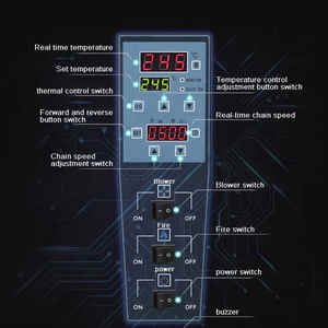 <span class=keywords><strong>Four</strong></span> à pizza convoyeur <span class=keywords><strong>Prix</strong></span> de gros Bande transporteuse à gaz commerciale Fours à pizza Restaurant Convoyeur électrique <span class=keywords><strong>Four</strong></span> à pizza - Product Image 6