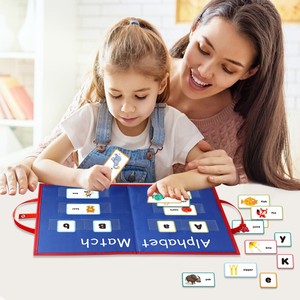 Montessori lớp học nguồn cung cấp bảng chữ cái học tập biểu đồ túi cho giáo dục sớm trẻ em công cụ học tập với túi lưu trữ - Product Image 4