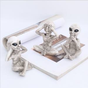 Animatronic หุ่นของเล่นมนุษย์ต่างดาว,หุ่นฟิกเกอร์วิทยาศาสตร์ของตกแต่งบ้านและสวน - Product Image 3