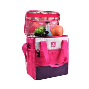 กระเป๋าเก็บความเย็นปิกนิกสำหรับผู้ชายและผู้หญิง ป้องกันการรั่วซึม ขนาดใหญ่ จัดระเบียบได้ดี รุ่น 2026 รับผลิตโลโก้ตามสั่ง ขายส่งจำนวนมาก คุณภาพทนทาน - Product Image 3