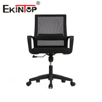 Ekintop – chaise ergonomique à dossier haut pivotant, chaise de bureau et de direction en maille, pas chère, vente en gros