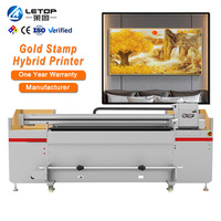 Impresora digital LETOP, plotter de impresión, impresora de inyección de tinta acrílica, impresora UV LED de cama plana grande, impresora 3D de rollo a rollo, máquina híbrida UV
