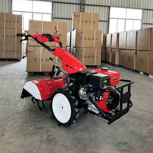 Fournisseur direct d'usine : Motoculteur multifonctionnel autopropulsé 4x4 avec rotoculteur arrière pour le labour, le désherbage et le creusement de fossés - Product Image 3