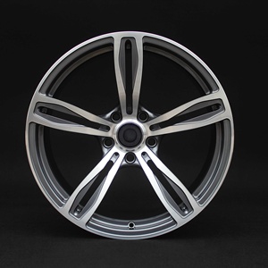 Rines Forjados 5x120 de 19, 20 y 21 Pulgadas, Plateados, Paralelos, de Aleación, para Autos BMW Serie 5 y 6, M6, F10, F12, F13, E39, 343M - Product Image 3