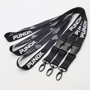 Promotional Gift Sports Team Fan Souvenir Keychain Lanyard Detachable <b>Buckle</b> Sports Event Neck Lanyards - Product Image 1