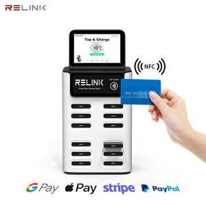 12-slot pos-enabled chia sẻ ngân hàng điện Docking Station - NFC cho thuê & sạc nhanh cho các cửa hàng bán lẻ & địa điểm công cộng - Product Image 2