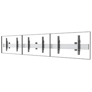 Support 3 écrans <span class=keywords><strong>TV</strong></span> à écran plat Support mural <span class=keywords><strong>TV</strong></span> mural avec bras inclinables - Product Image 5