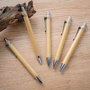 Offre Spéciale – Stylo Bille en Bambou Promotionnel Pas Cher, Personnalisable avec Logo Gravé, Stylo en Bois Écologique pour Signature - Product Image 2