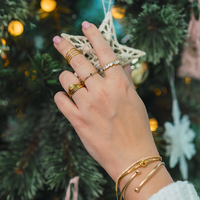 Meilleure marque de bijoux en argent Sterling 925 plaqué or 18k, bague en or émeraude pour femmes