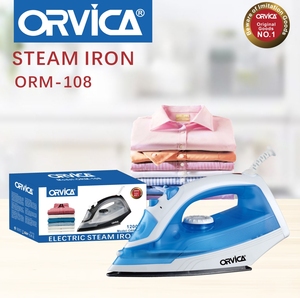 ORVICA vendite calde 300ML Africa <span class=keywords><strong>ferro</strong></span> da stiro per uso domestico e alberghiero portatile con rivestimento in Teflon <span class=keywords><strong>ferro</strong></span> ORM-108 - Product Image 6