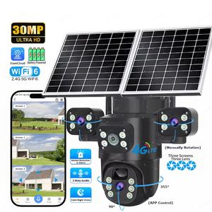 Eseecloud 15MP Dış Mekan Akıllı Ev Güvenlik Kamerası 4G LTE PTZ Çift Lensli İnsan Hareket Takibi IP67 Dahili Mikrofonlu SD Kartlı CMOS - Product Image 3