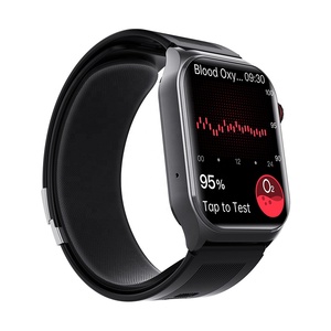 นาฬิกาอัจฉริยะ F520 พร้อมปั๊มลม ECG วัดอัตราการเต้นของหัวใจ HRV วัดอุณหภูมิร่างกาย ตรวจจับการล้ม ตรวจจับการนอนหลับ และติดตามการออกกำลังกาย สำหรับผู้ชายและผู้หญิง - Product Image 3