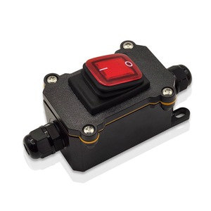Rocker <b>Switch</b> Box 24V 220V IP65 <b>Waterproof</b> With Indicator <b>Light</b> Outdoor Use - Product Image 1